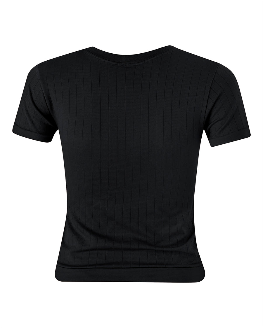 Camiseta PRISM² Flat Rib Sapient Negro