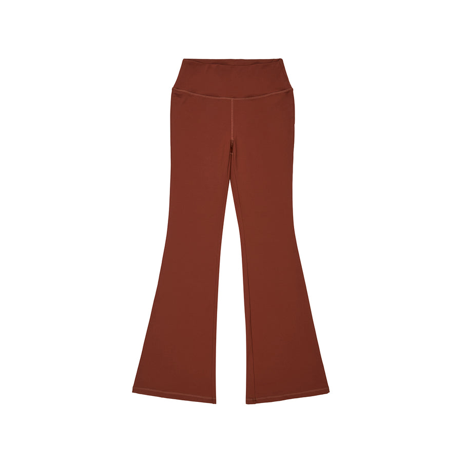 Pantalón Flare Marrón Choco