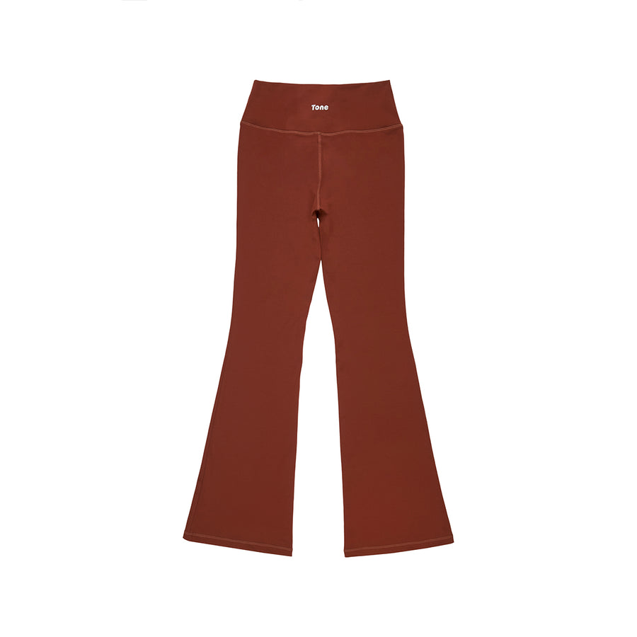 Pantalón Flare Marrón Choco