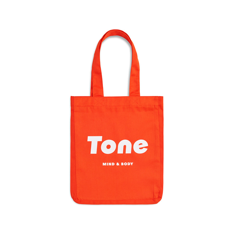 Mini Tote bag Tone Green - Orange