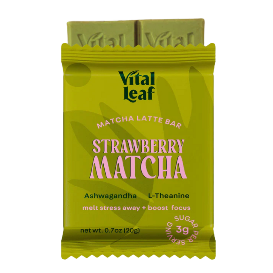 Vital Leaf | Assortiment de 3 Mini Barres de Chocolat aux Adaptogènes