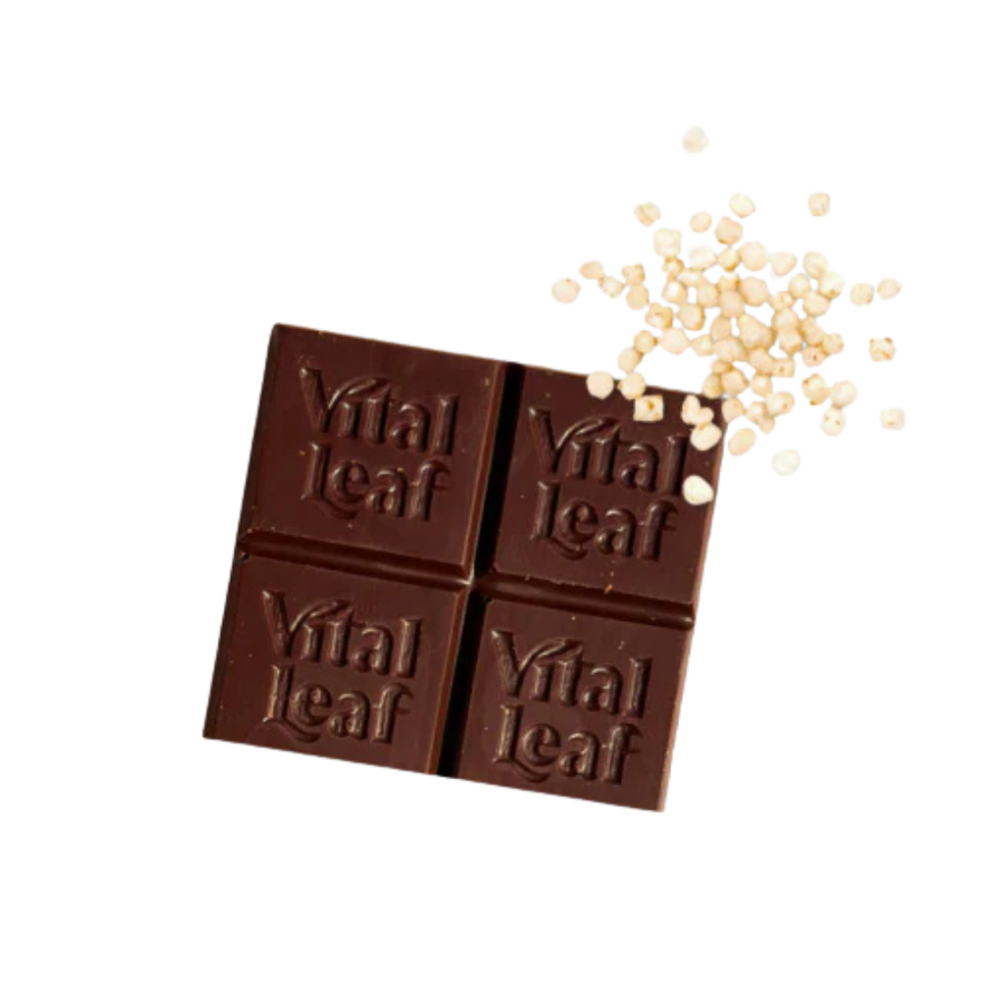 Vital Leaf | Assortiment de 3 Mini Barres de Chocolat aux Adaptogènes