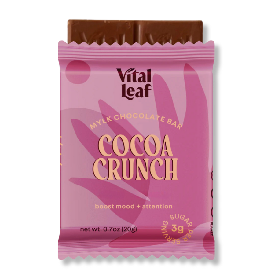Vital Leaf | Assortiment de 3 Mini Barres de Chocolat aux Adaptogènes